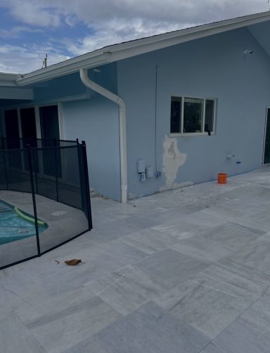 Stucco Repair Before